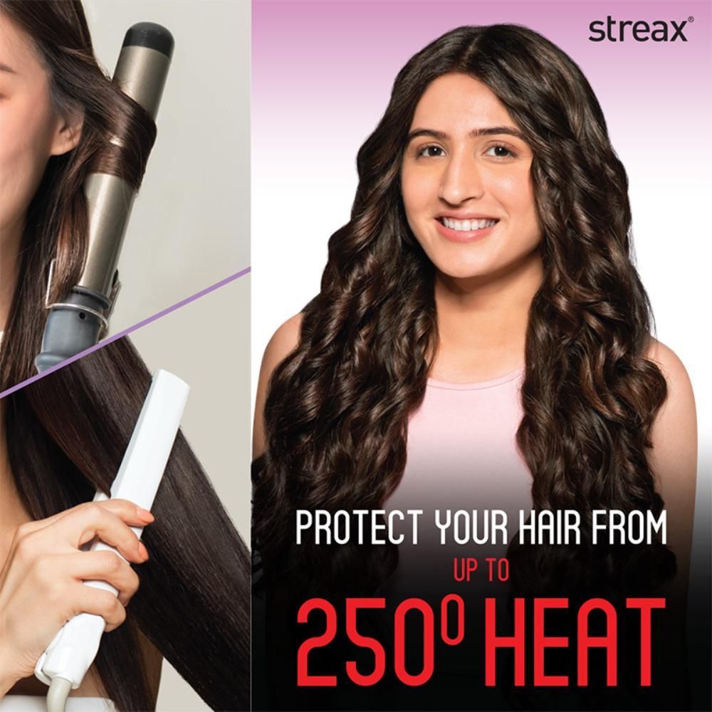 Streax Heat Protect Spray For Hair Styling For Men & Women, For Dry & Frizzy Hair, 100ml Buy at Indicrest Image 3
