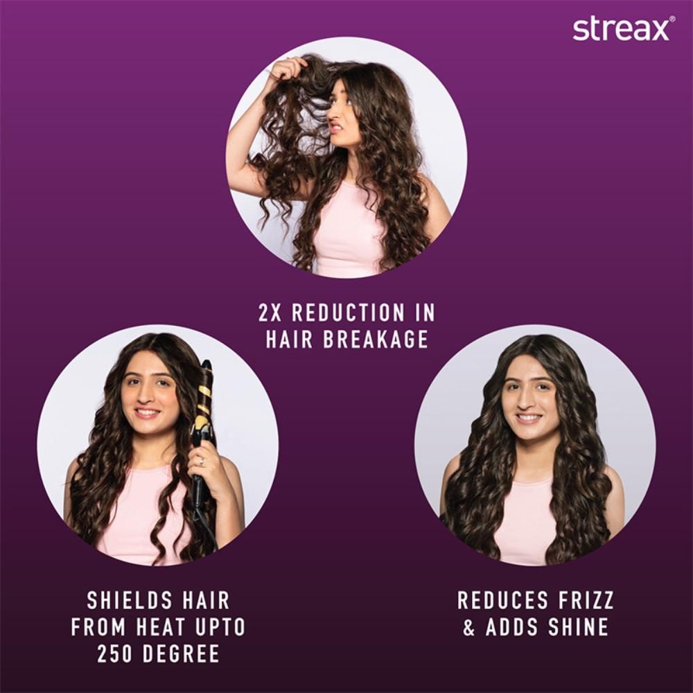 Streax Heat Protect Spray For Hair Styling For Men & Women, For Dry & Frizzy Hair, 100ml Buy at Indicrest Image 6