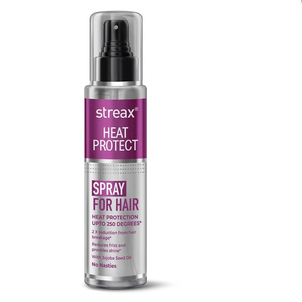 Streax Heat Protect Spray For Hair Styling For Men & Women, For Dry & Frizzy Hair, 100ml Buy at Indicrest Image 9