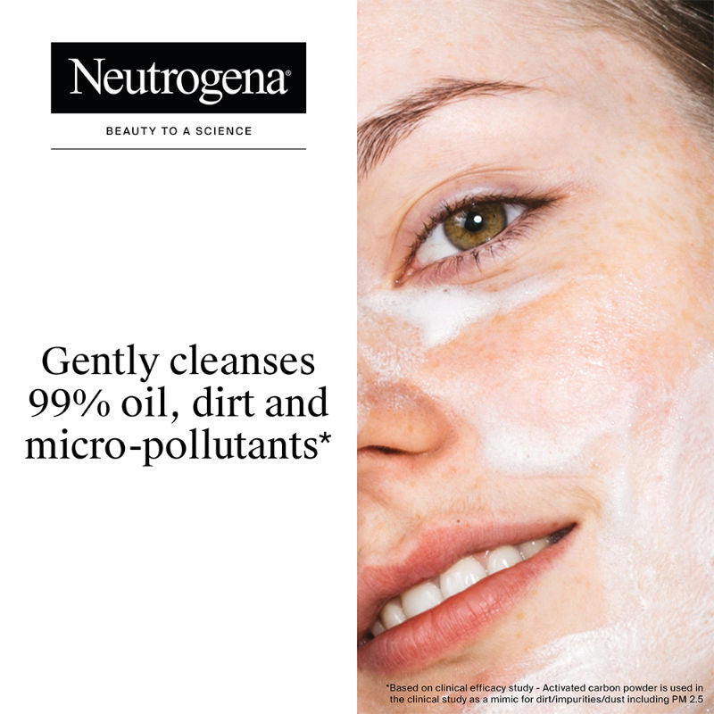 Neutrogena Deep Clean Gentle Foaming Cleanser - Moisturizing Face Wash for Normal to Sensitive Skin, 50g
