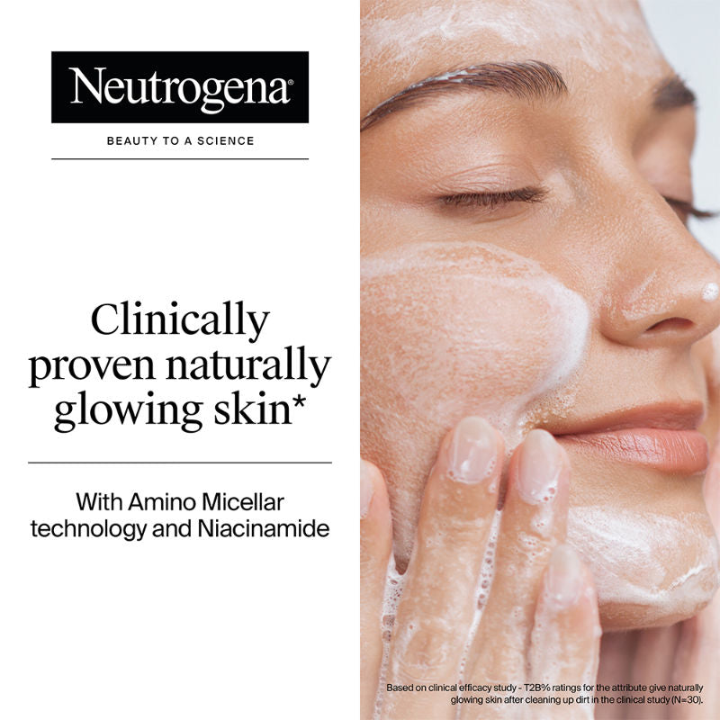 Neutrogena Deep Clean Brightening Foaming Cleanser, 150g