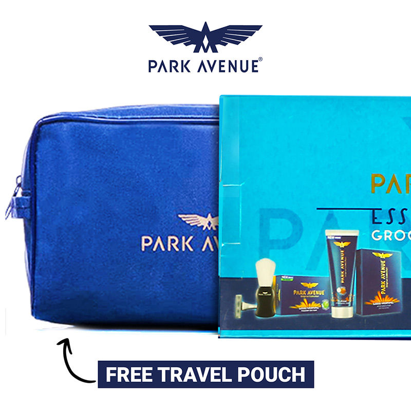 Park Avenue Essential Grooming Kit 7 in 1 Combo, 209g+85ml