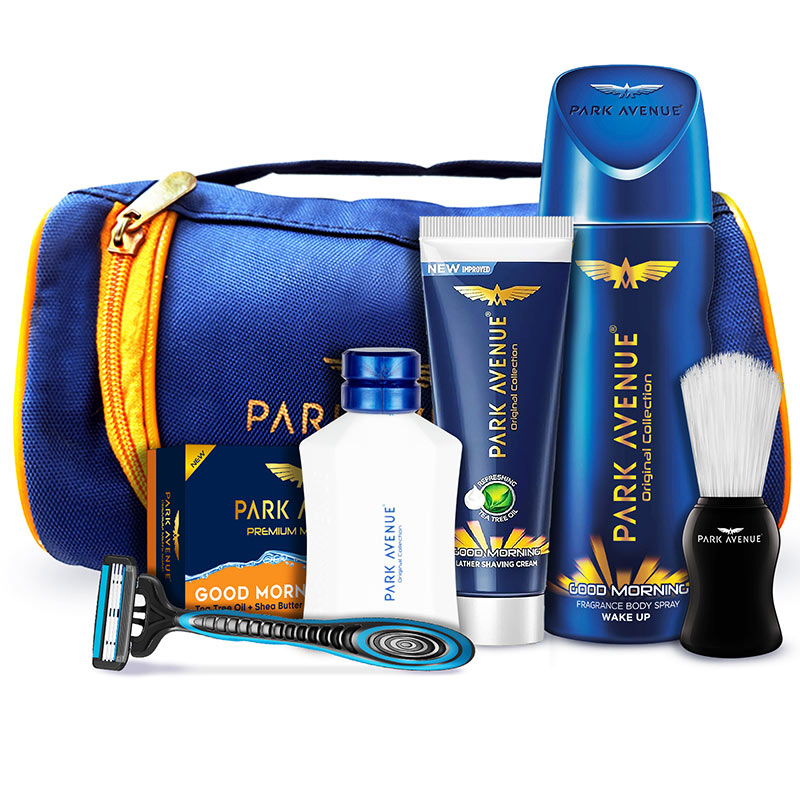 Park Avenue Good Morning Grooming Kit, 209g+195ml
