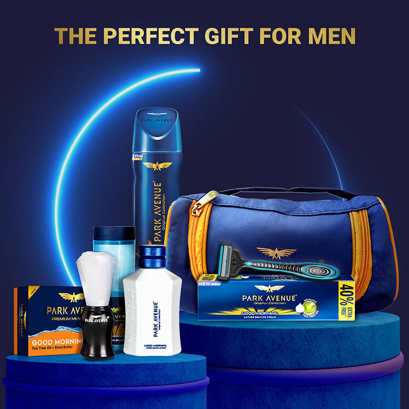 Park Avenue Good Morning Grooming Kit, 209g+195ml Buy at Indicrest Image 3