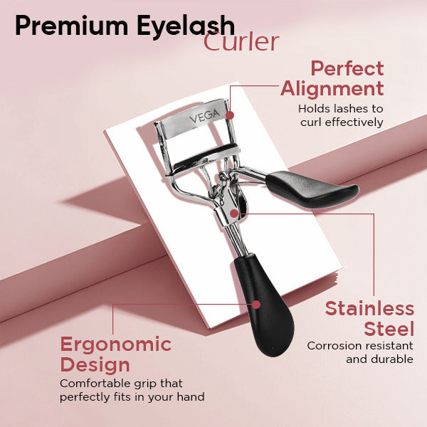 Vega Premium Eyelash Curler - EC-02