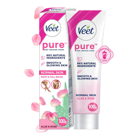Veet Hair Removal Cream For Normal Skin, 100g Buy at Indicrest