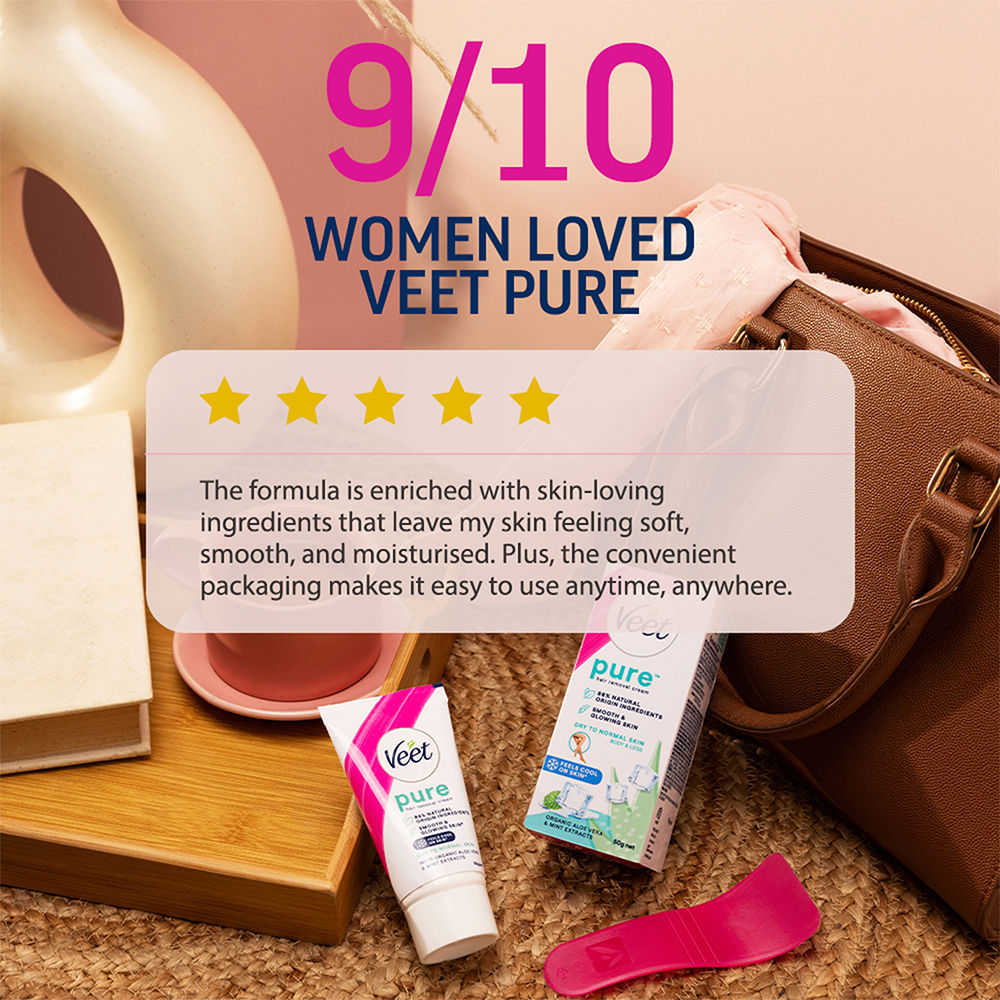 Veet Hair Removal Cream For Normal Skin, 100g Buy at Indicrest Image 10