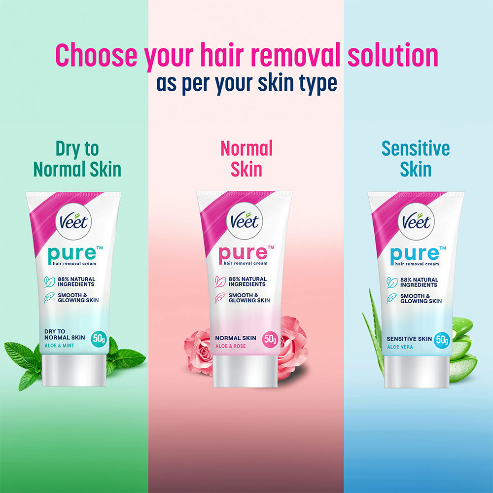 Veet Hair Removal Cream For Normal Skin, 100g Buy at Indicrest Image 9