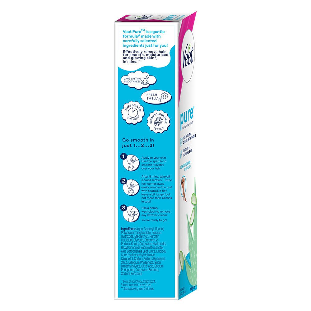 Veet Hair Removal Cream For Sensitive Skin, 100g Buy at Indicrest Image 11