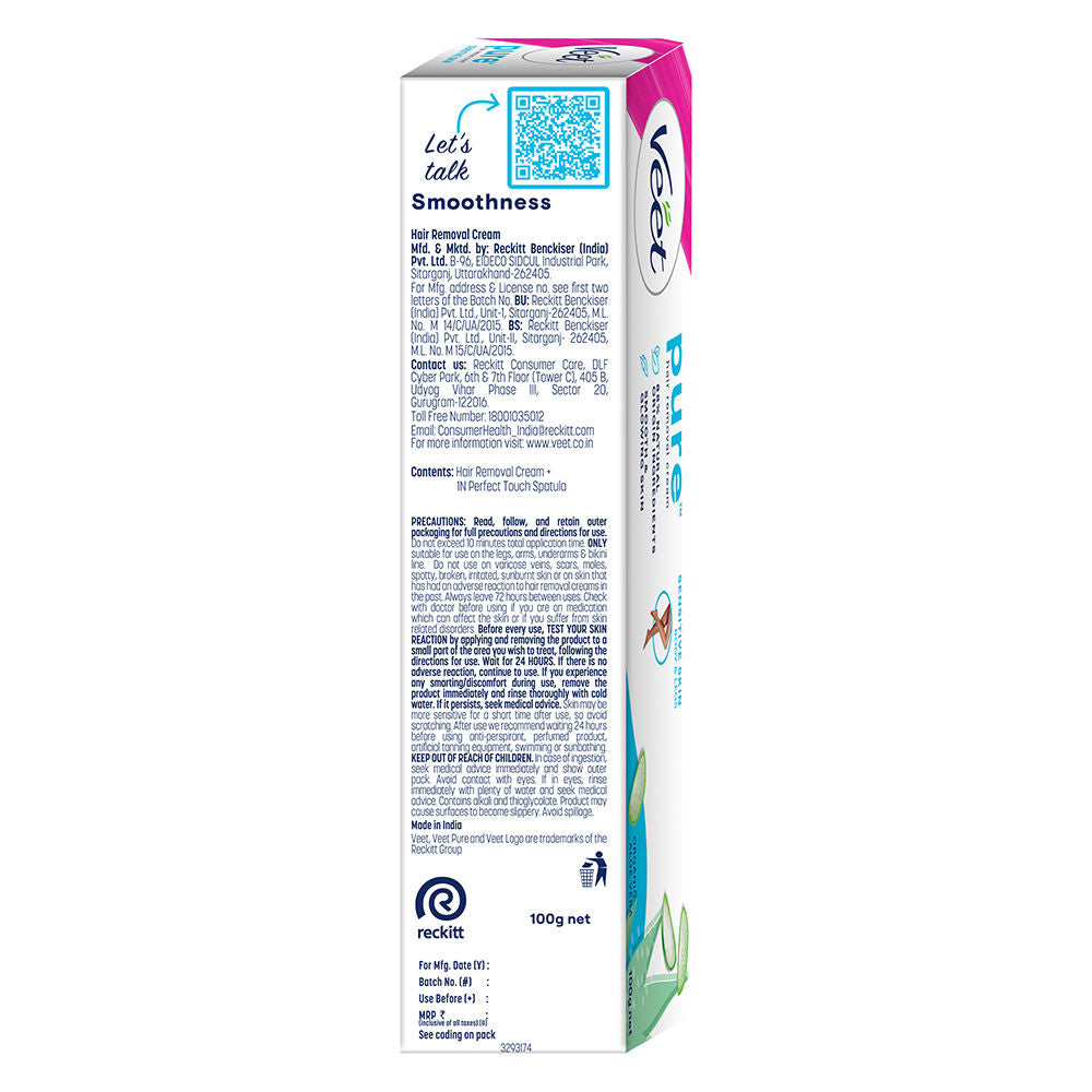 Veet Hair Removal Cream For Sensitive Skin, 100g Buy at Indicrest Image 12
