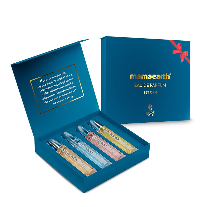 Mamaearth Perfume Gift Set of 4 for Men & Women - Buy from Indicrest