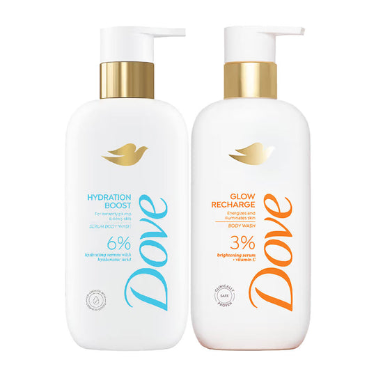 Dove Vitamin C Body Wash + Dove Hyaluronic Acid Body Wash Combo, 2 pieces Buy at Indicrest