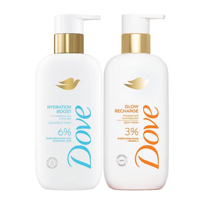 Dove Vitamin C Body Wash + Dove Hyaluronic Acid Body Wash Combo, 2 pieces Buy at Indicrest