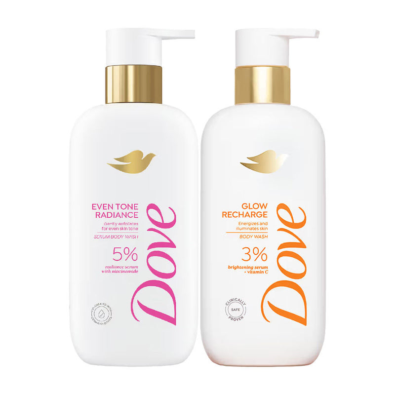 Dove Niacinamide Body Wash + Dove Vitamin C Body Wash Combo, 2 pieces Buy at Indicrest