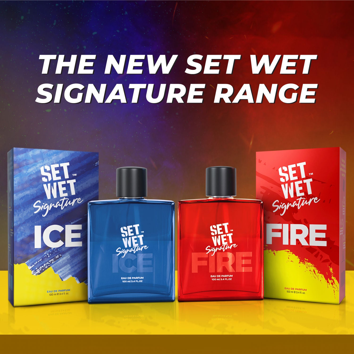 Set Wet Signature Fire Eau de Parfum For Him, 100ml Buy at Indicrest Image 6