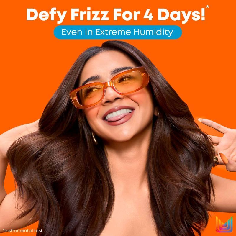 Matrix Mega Smooth Shampoo Conditioner Combo For Frizzy Hair with Free Limited Edition Heart Bag, 320g Buy at Indicrest Image 2