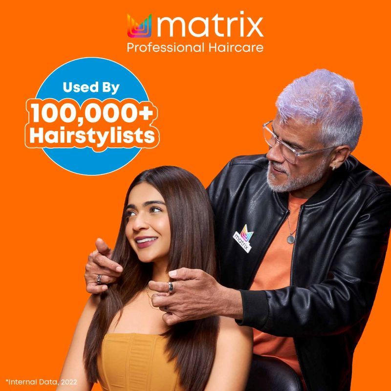 Matrix Mega Smooth Shampoo Conditioner Combo For Frizzy Hair with Free Limited Edition Heart Bag, 320g Buy at Indicrest Image 9
