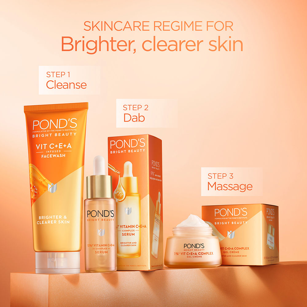 Pond’s Bright Beauty 12% Vitamin C+E+A Serum, 14ml Buy at Indicrest Image 7