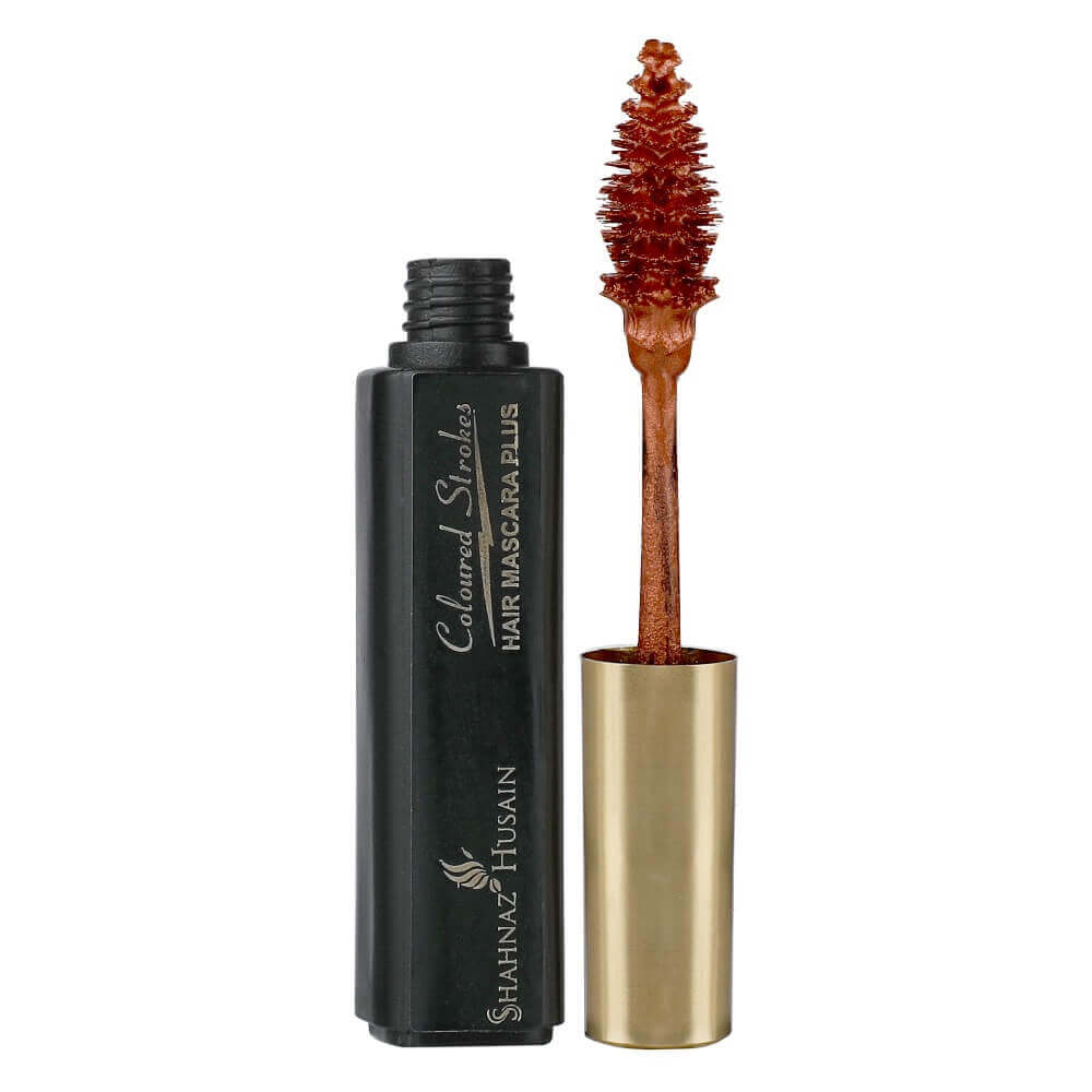 Shahnaz Husain Hair Mascara Plus Shade No.2 Copper Tone, 10ml - Buy from Indicrest