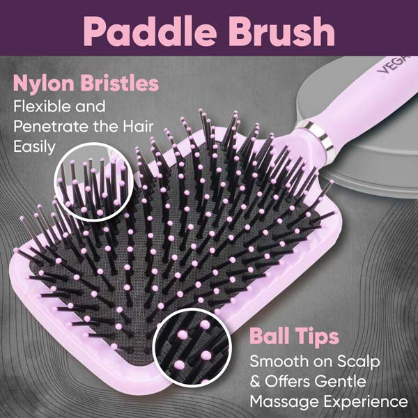 Vega Paddle Hair Brush - E32-PB