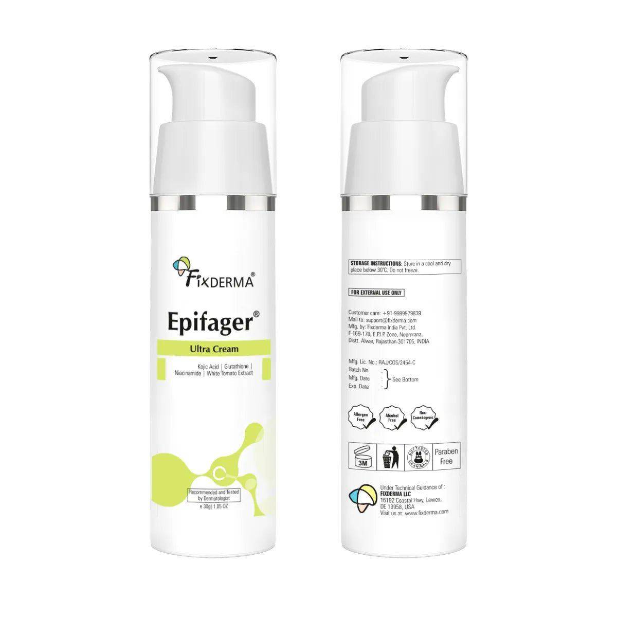 Fixderma Epifager Ultra Cream | Hyperpigmentation Cream for Radiant Skin Tone, 30g - Image 8 - Buy from Indicrest