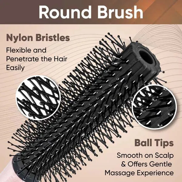 Vega Round Brush - E17-RB
