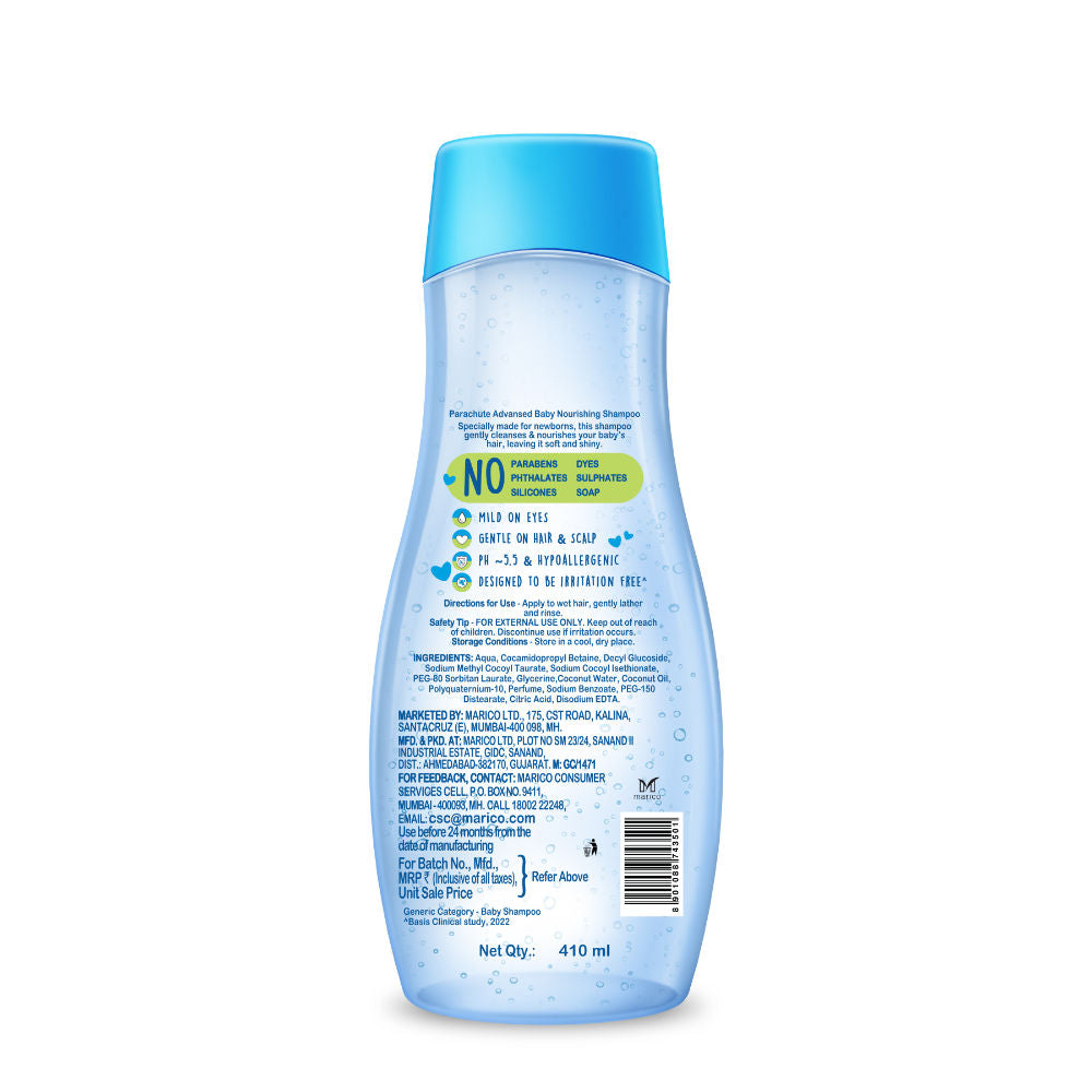 Parachute Advansed Baby Shampoo, 410ml