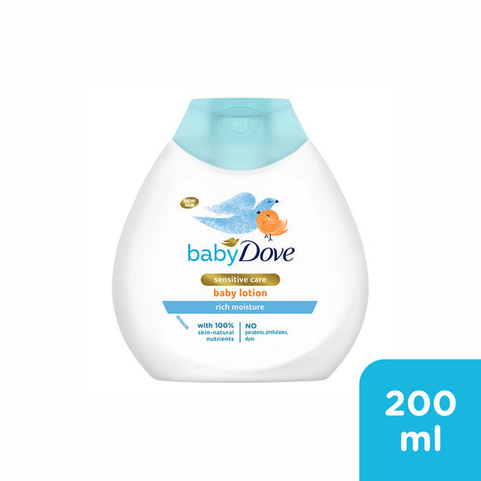 Dove Rich Moisture Baby Lotion, 200ml
