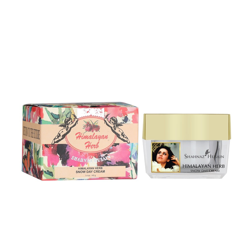 Shahnaz Husain Himalayan Herb Snow Day Cream Plus, 40g - Buy from Indicrest
