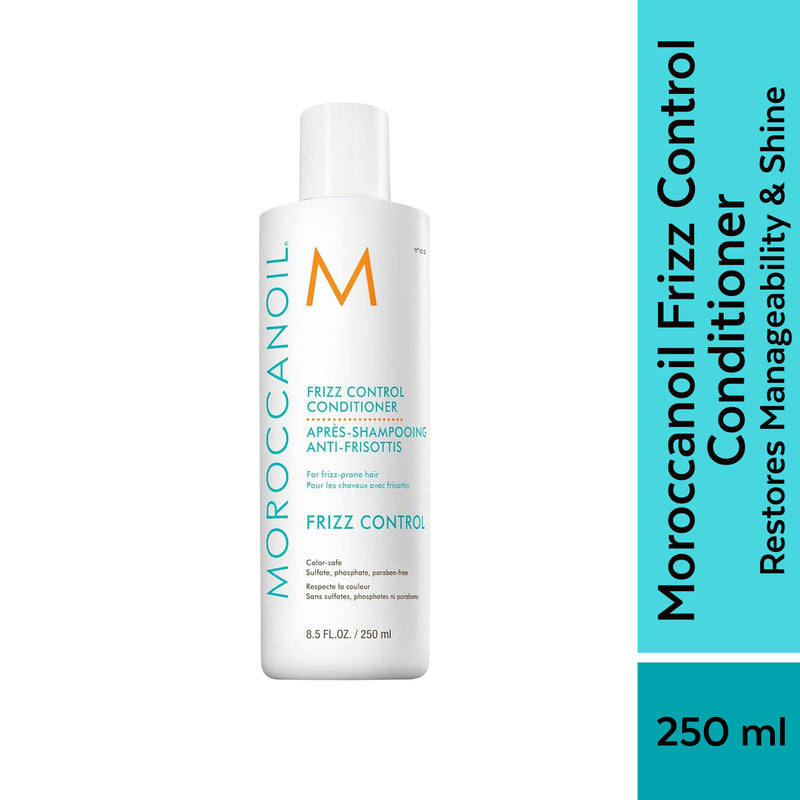 Moroccanoil Frizz Control Conditioner | Argan Oil | Anti-Frizz, Humidity Defense & Shine for All Hair, 250ml, Buy from Indicrest