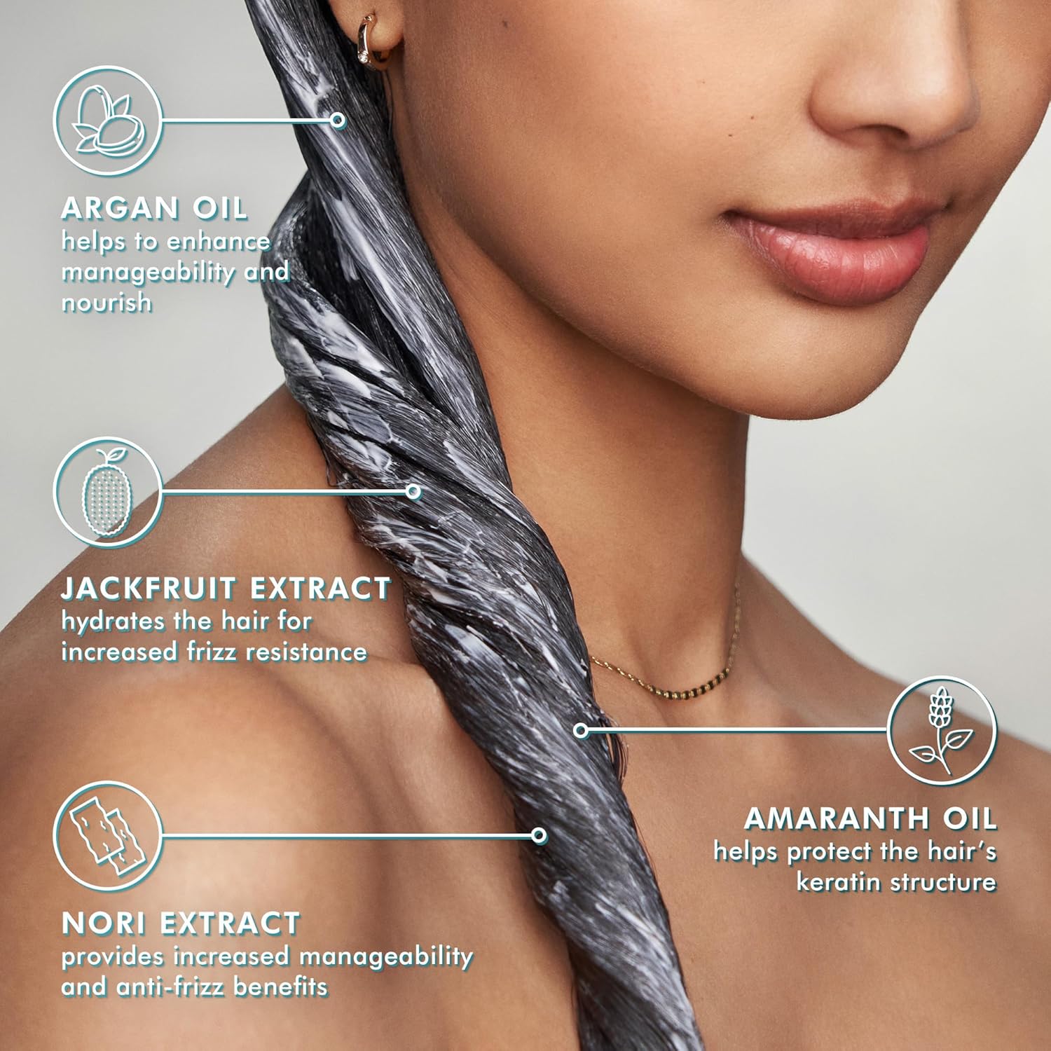Moroccanoil Frizz Control Conditioner | Argan Oil | Anti-Frizz, Humidity Defense & Shine for All Hair, 70ml