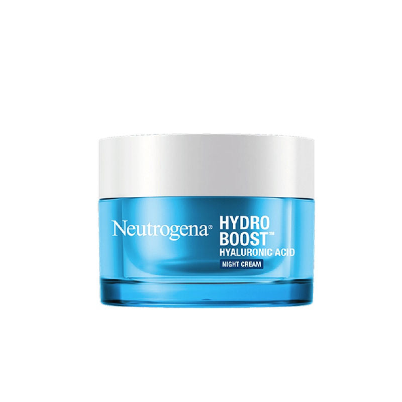 Neutrogena Hydro Boost Hyaluronic Acid Night Cream & Moisturizer with Peptide for Dry & Oily Skin, 50g