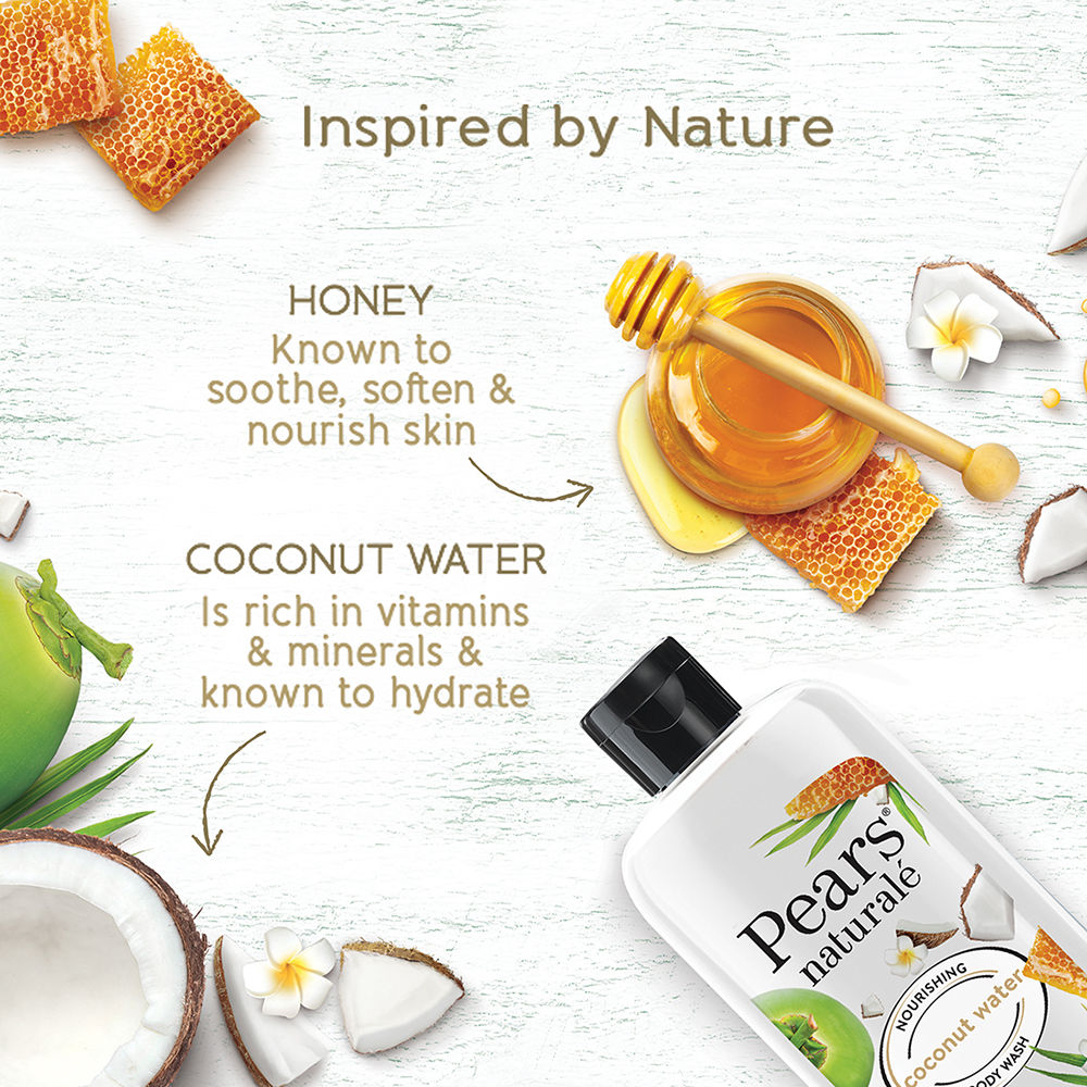 Pears Oil Clear & Glow And Naturale Nourishing Coconut Water Body Wash Combo Buy at Indicrest Image 5