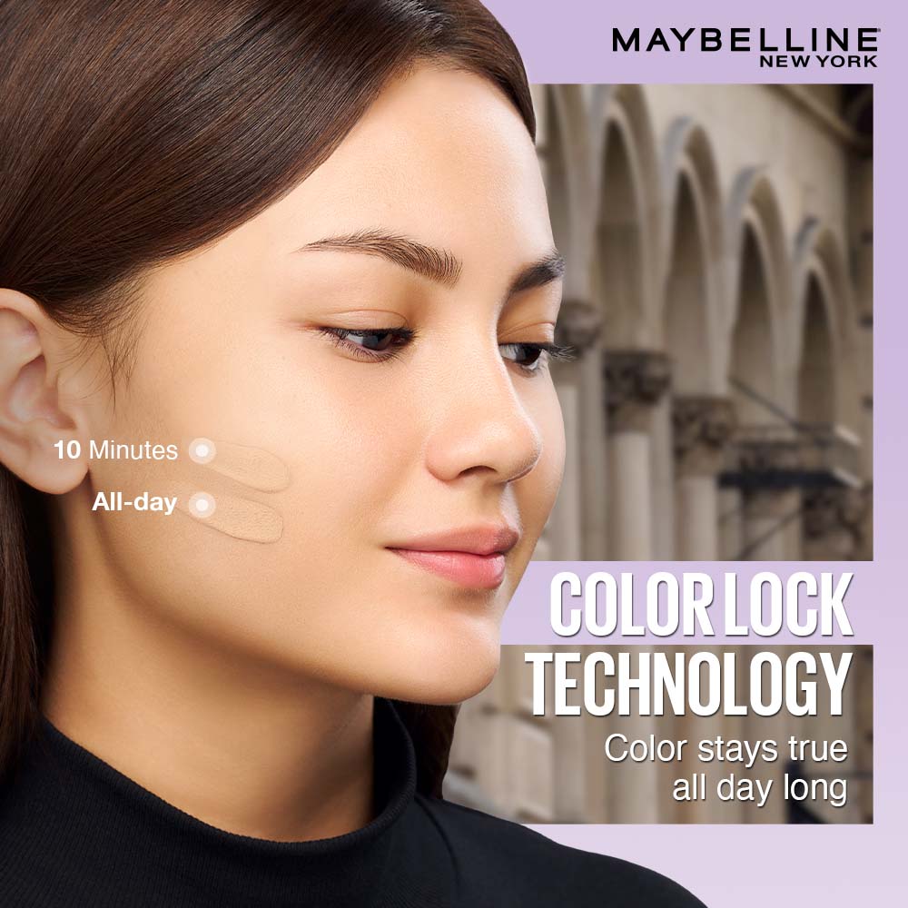 Maybelline New York Super Stay Lumi-Matte Foundation-30Hr Wear-Lightweight-Normal-Dry Skin - 220, 18g Buy at Indicrest Image 8