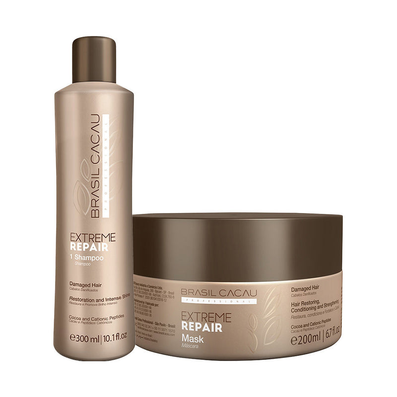 Cadiveu Extreme Repair Shampoo & Mask Duo For Dry & Damaged Hair - Buy from Indicrest