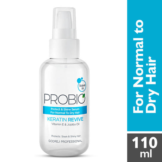 Godrej Professional Probio Keratin Revive Shine Hair Serum, 110ml