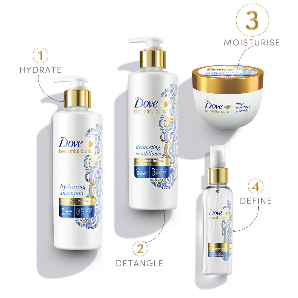 Dove Beautiful Curls Deep Moisture Miracle Hair Mask, 300ml Buy at Indicrest Image 9