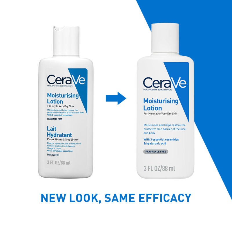 CeraVe Moisturizing Lotion For Dry To Very Dry Skin With Ceramides & Hyaluronic Acid, 88ml Buy at Indicrest Image 6
