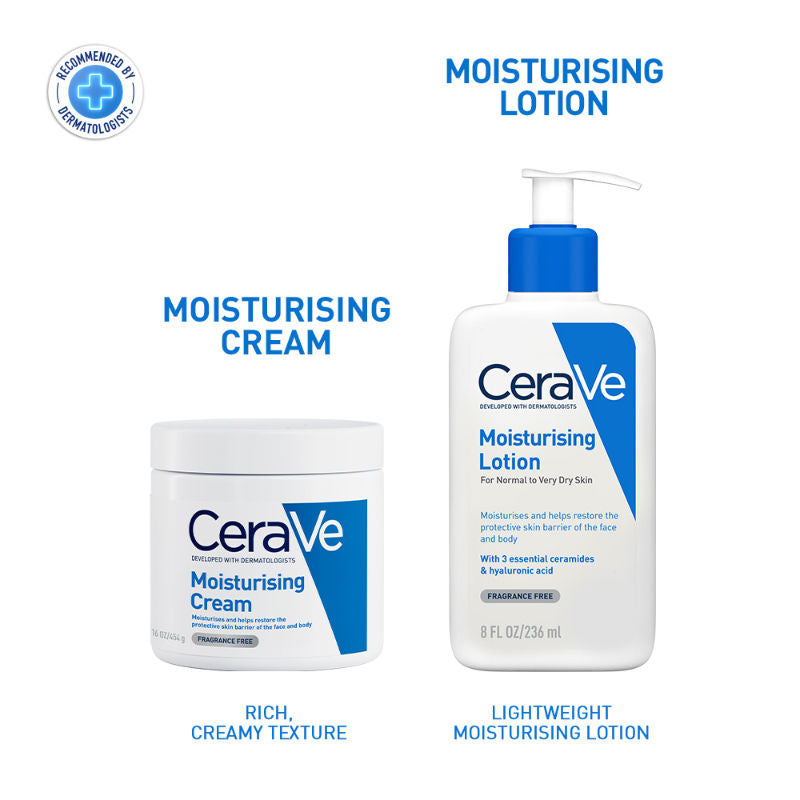 CeraVe Moisturizing Lotion For Dry To Very Dry Skin With Ceramides & Hyaluronic Acid, 236ml Buy at Indicrest Image 10