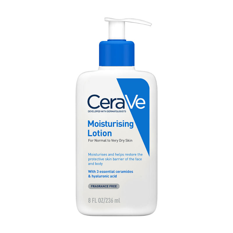 CeraVe Moisturizing Lotion For Dry To Very Dry Skin With Ceramides & Hyaluronic Acid, 236ml Buy at Indicrest Image 12