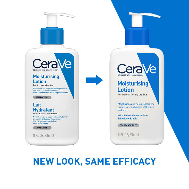 CeraVe Moisturizing Lotion For Dry To Very Dry Skin With Ceramides & Hyaluronic Acid, 236ml Buy at Indicrest Image 6