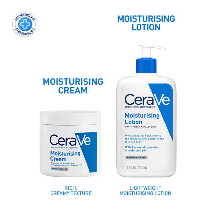 CeraVe Moisturizing Body Lotion For Dry To Very Dry Skin With Ceramides, Dermatologist Recommended, 473ml Buy at Indicrest Image 10