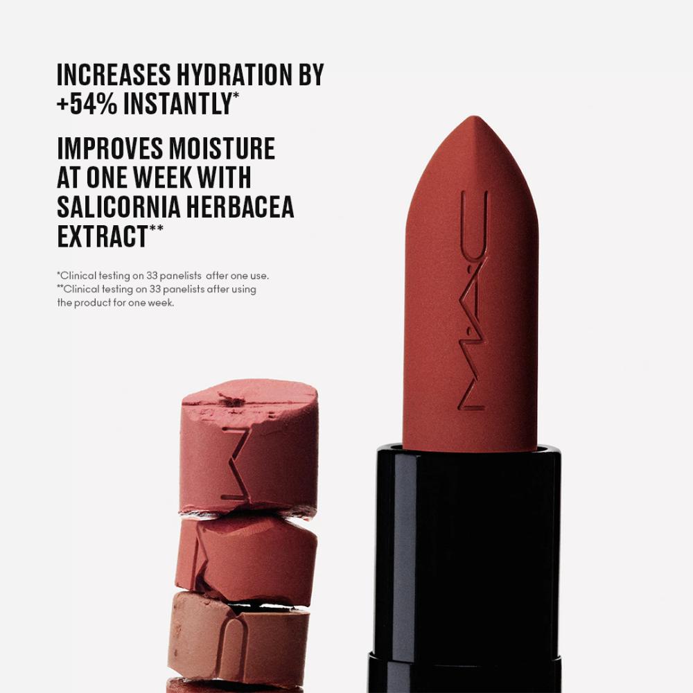 M.A.C Powder Kiss Hazy Matte Lipstick - Stay Curious, 3.5g Buy at Indicrest Image 3