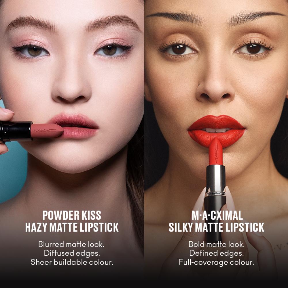 M.A.C Powder Kiss Hazy Matte Lipstick - Stay Curious, 3.5g Buy at Indicrest Image 5