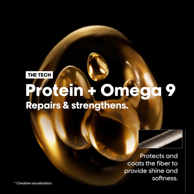 L'Oreal Professionnel Absolut Repair Shampoo, 1.5L | Hair Mask, 490ml Combo For Damaged Hair