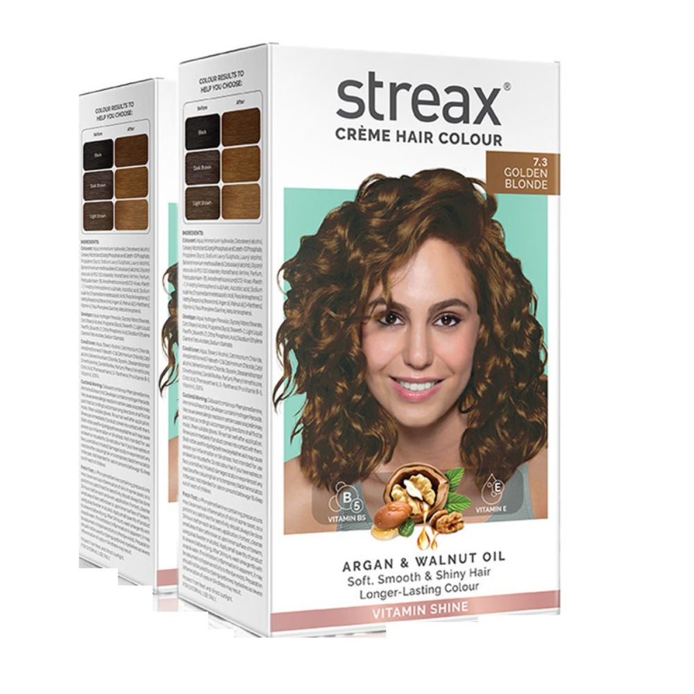 Streax Hair Colour - Golden Blonde 7.3 (Pack of 2), 2 pieces Buy at Indicrest Image 10