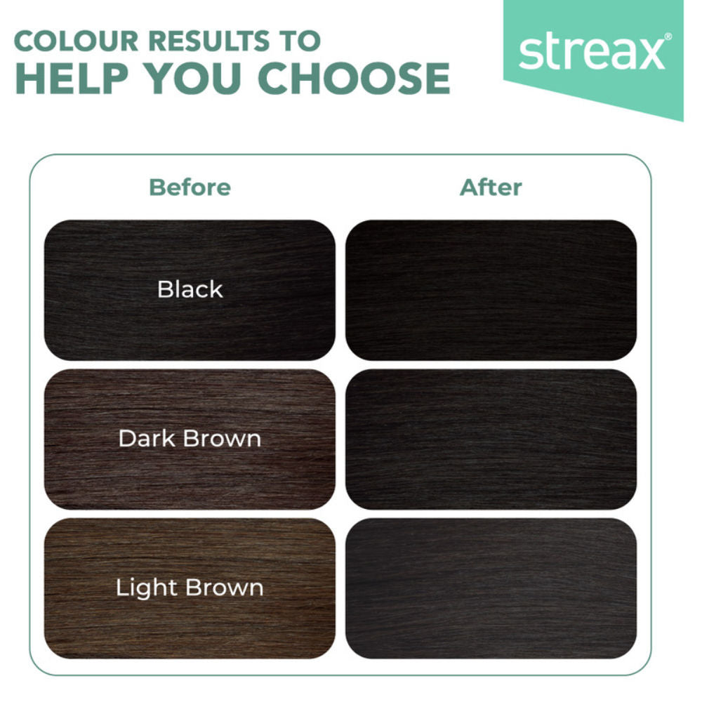 Streax Cream Hair Colour - Dark Brown 3 (Pack of 2), 2 pieces Buy at Indicrest Image 8