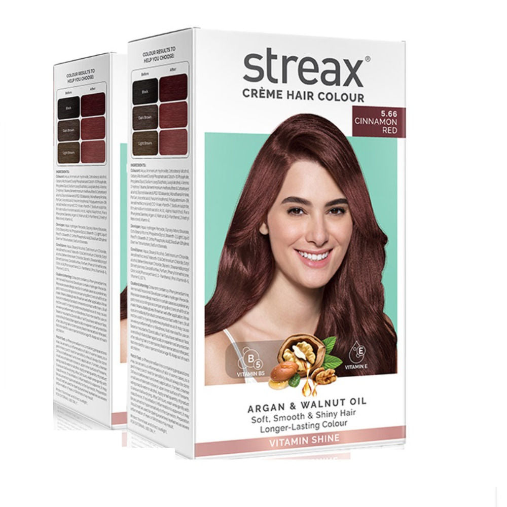 Streax Hair Colour - Cinnamon Red 5.66 (Pack of 2), 2 pieces Buy at Indicrest Image 10
