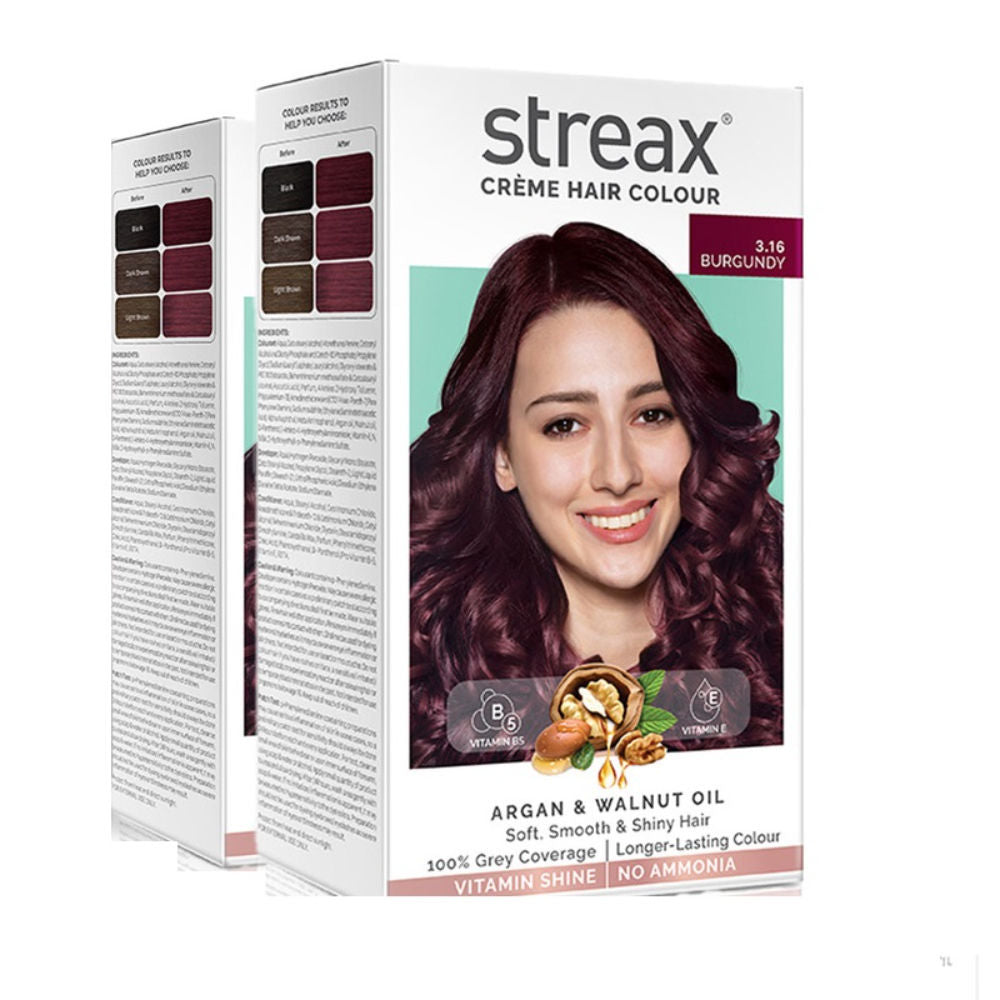 Streax Hair Colour - Burgandy 3.16 (Pack of 2), 2 pieces Buy at Indicrest Image 10