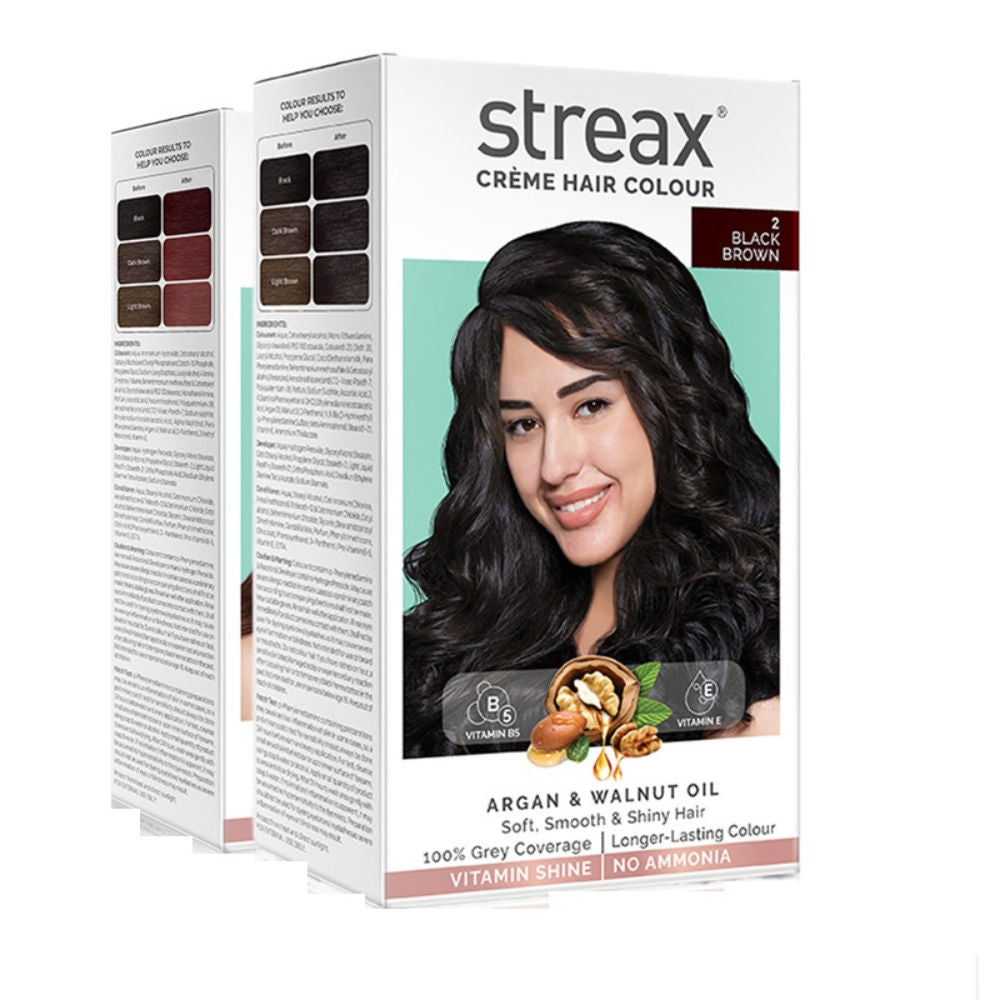 Streax Hair Colour - Black Brown 2 (Pack of 2), 2 pieces Buy at Indicrest Image 10
